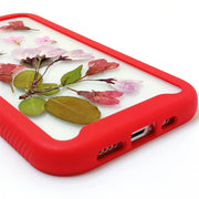 Red Lobelia Erinus | 2 in 1 Full Protection Case | Apple Samsung Google