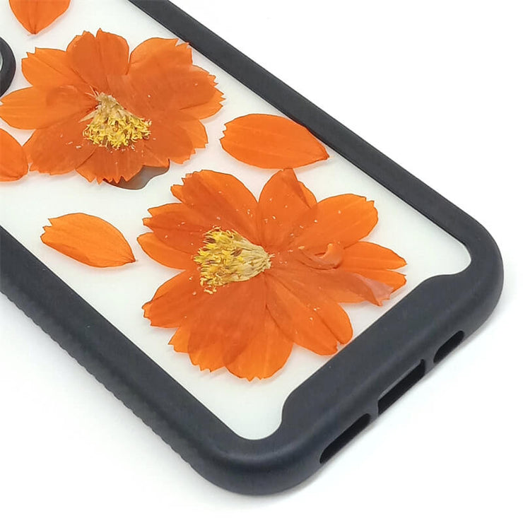 Orange Cosmos | 2 in 1 Full Protection Case | Apple Samsung Google