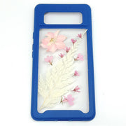 Pink Delphinium Wedgelet Fern | 2 in 1 Full Protection Case | Google Phone Case