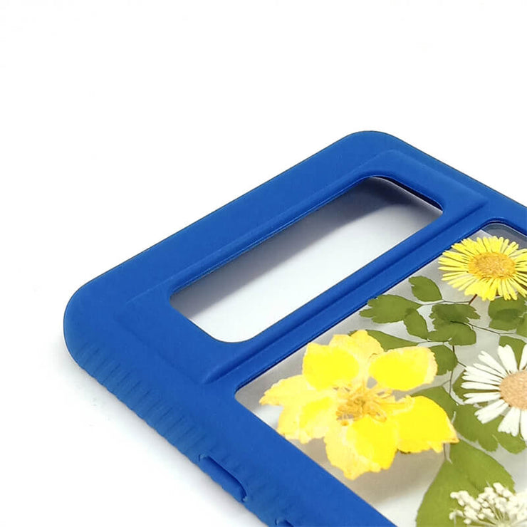 Blue Yellow Delphinium | 2 in 1 Full Protection Case | Google Phone Case