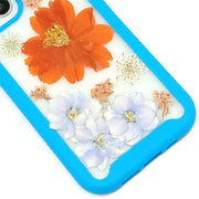 Calendula Blue Delphinium | 2 in 1 Full Protection Case | Apple Samsung Google