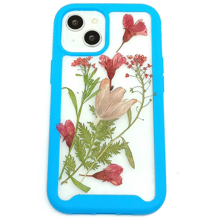 Red Begonia | 2 in 1 Full Protection Case | Apple Samsung Google