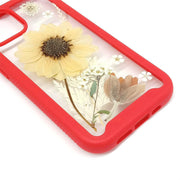 Sunflower White Wedgelet Fern | 2 in 1 Full Protection Case | Apple Samsung Google