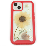 Sunflower White Wedgelet Fern | 2 in 1 Full Protection Case | Apple Samsung Google