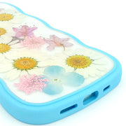 White Daisy Hydrangea | Waves Bumper Border Case | iPhone 12/13/14 Phone Case