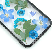 Blue Delphinium Gypsophila | with Lanyard | with Magsafe | Colorful Border Case