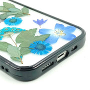 Blue Delphinium Gypsophila | with Lanyard | with Magsafe | Colorful Border Case