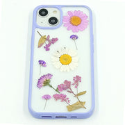 Daisy Purple Aster | with Lanyard | with Magsafe | Colorful Border Case