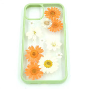 Daisy White Delphinium | with Lanyard | with Magsafe | Colorful Border Case