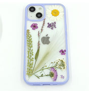 Aster Alyssum Polygonum Grass | with Lanyard | with Magsafe | Colorful Border Case