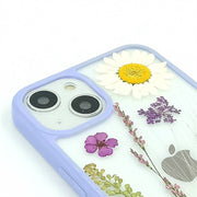 Aster Alyssum Polygonum Grass | with Lanyard | with Magsafe | Colorful Border Case