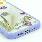 Aster Alyssum Polygonum Grass | with Lanyard | with Magsafe | Colorful Border Case