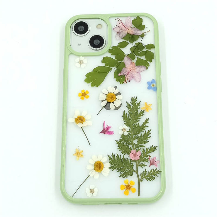 Begonia Lobelia Erinus | Weeds Series | with Lanyard | with Magsafe | Colorful Border Case