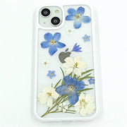 The Wind of Spring | Delphinium | with Lanyard | with Magsafe | Colorful Border Case