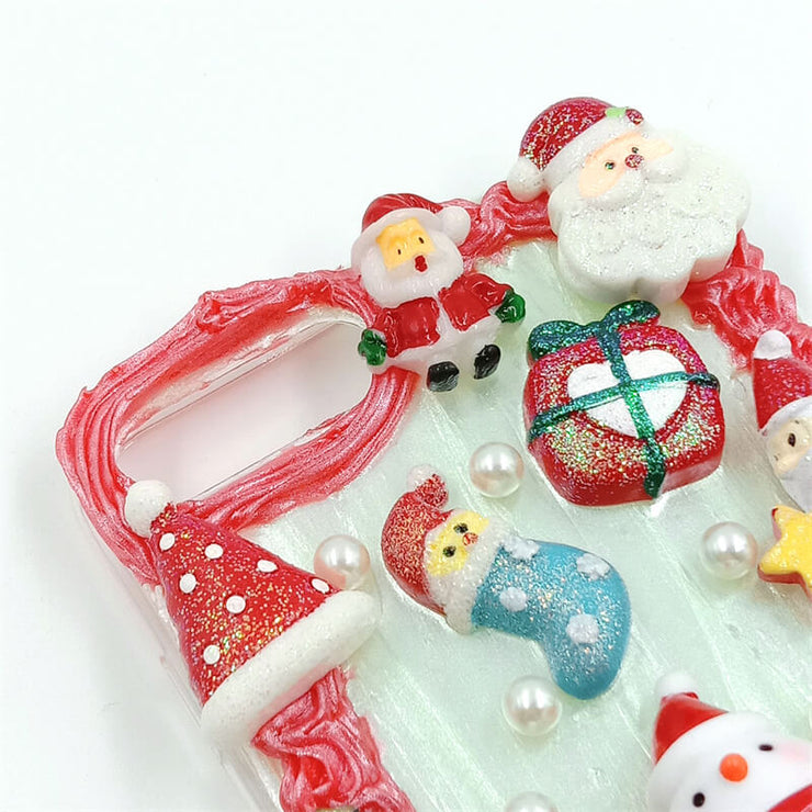 Christmas Toys | Cream Glue 3D Phone Case | Christmas Collection