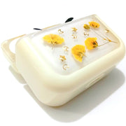 Yellow Gypsophila with Stars Moon | Pressed Real Flower | Resin | AirPods