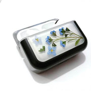 Blue Forget Me Not with Twigs | Pressed Real Flower | Resin | AirPods