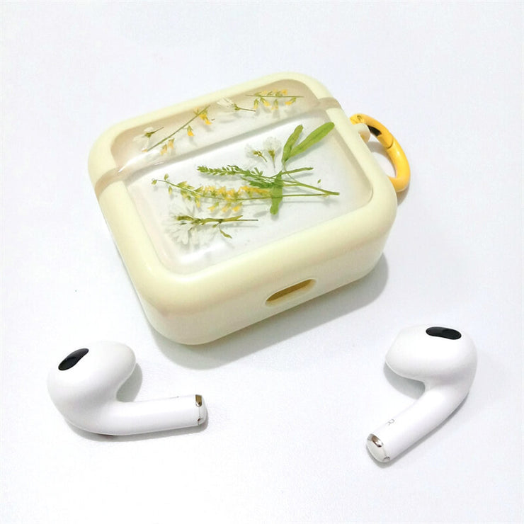 Melilotus Suavcolen | Pressed Real Flower | Resin | AirPods