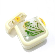 Yellow Alyssum | Pressed Real Flower | Resin | AirPods