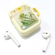 Yellow Alyssum | Pressed Real Flower | Resin | AirPods