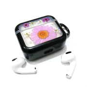 Purple Daisy White Stellaria Graminea | Pressed Real Flower | Resin | AirPods