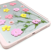 Pink Delphinium | Detachable Back Tablet Case | with Lens Protector