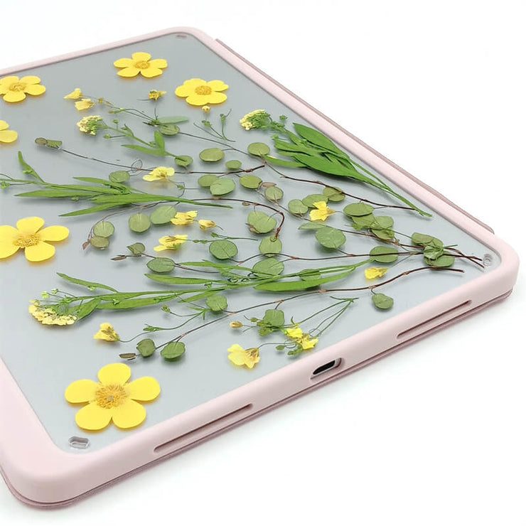 Alyssum Daffodil | Detachable Back Tablet Case | with Lens Protector