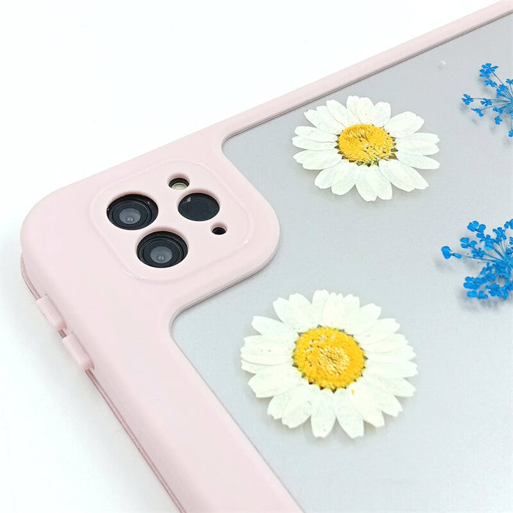 Alyssum Daisy | Detachable Back Tablet Case | with Lens Protector