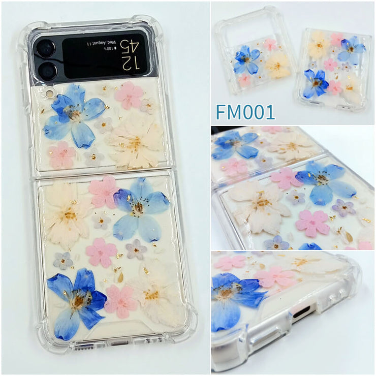 Blue Delphinium | Bumper Case | Z Flip 3, Z Flip 4, Z Fold 3, Z Fold 4