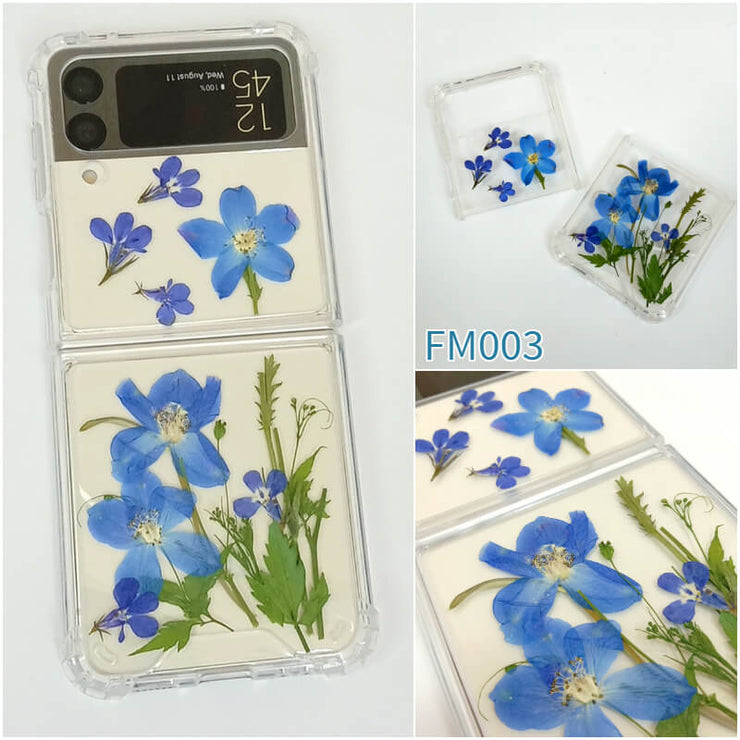 Blue Delphinium | Bumper Case | Z Flip 3, Z Flip 4, Z Fold 3, Z Fold 4