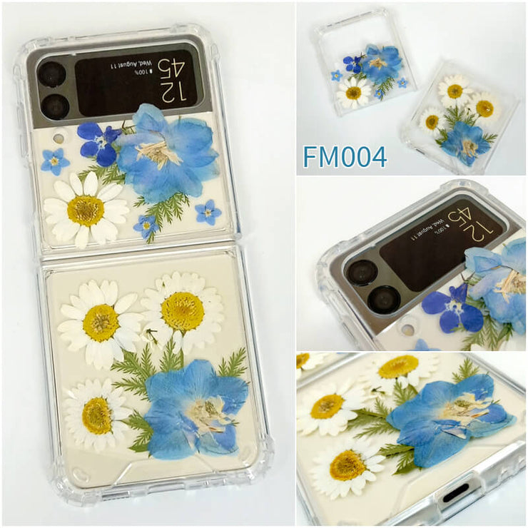 Blue Delphinium | Bumper Case | Z Flip 3, Z Flip 4, Z Fold 3, Z Fold 4