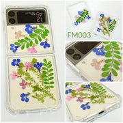 Green Leaves | Bumper Case | Z Flip 3, Z Flip 4, Z Fold 3, Z Fold 4