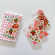 Strawberry Series Clear Fruit Phone Case