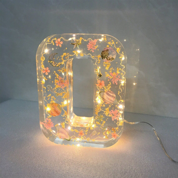 Universe Flower Resin Custom Night Light