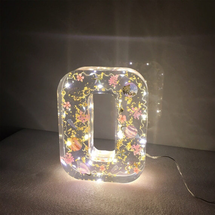 Universe Flower Resin Custom Night Light