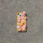 Five Little Pigs Series-Cream Phone Case I