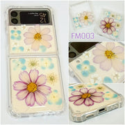 Violet Flower | Bumper Case | Z Flip 3, Z Flip 4, Z Fold 3, Z Fold 4