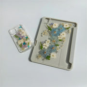 Matching Case | Blue & White Delphinium Tablet Case