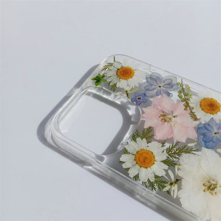 【Same as Ashley】The World of Flowers | Clear, Bumper, Border Phone Case | Apple Samsung Google