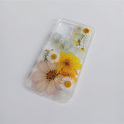 Dried Daisies | Clear, Bumper, Border Phone Case | Apple Samsung Google