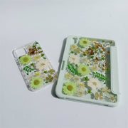 Matching Case | Green Daisy White Flower Tablet Case