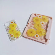 Matching Case | White Yellow Big Dried Flowers Tablet Case