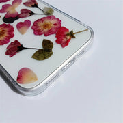 Pond Purple Dried Flowers | Clear, Bumper, Border Phone Case | Apple Samsung Google