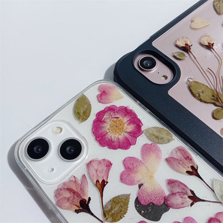 Matching Case | Pond Purple Dried Flowers Tablet Case