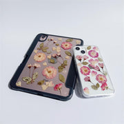 Matching Case | Pond Purple Dried Flowers Tablet Case