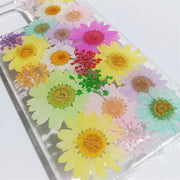 Full Screen Dried Flowers | Clear, Bumper, Border Phone Case | Apple Samsung Google